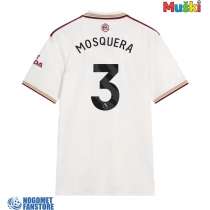 Arsenal Cristhian Mosquera #3 Rezervni Dres 2025-26 Kratak Rukav